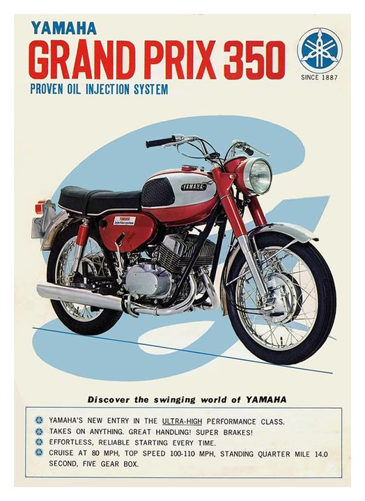 1968 Yamaha Y-R1 350