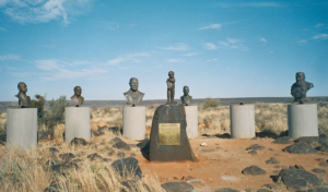 Busts-of-Afrikaner-heroes-in-Orania