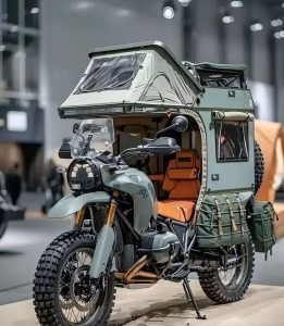 motorcycle camping